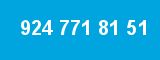 924 771 81 51